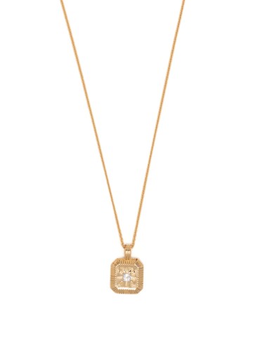 Missoma - April birthtstone star-pendant necklace - women - Metal - One Size - Gold