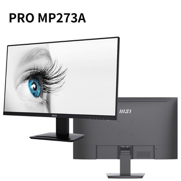 【享最高折300】MSI 微星 PRO MP273A 27型 FHD/HDMI/DP/喇叭/IPS 美型螢幕