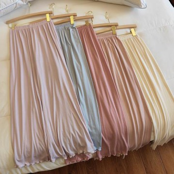 睡褲女長褲莫代爾棉家居褲子休閑純色家居褲睡衣女款2025新款夏季