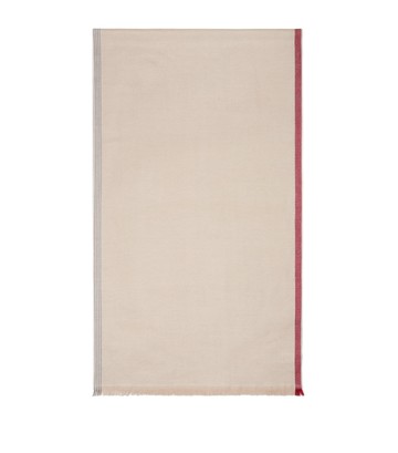 Brunello Cucinelli Wool-Cashmere Stripe Scarf