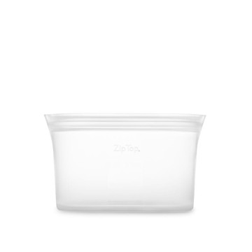 【ZipTop】美國白金矽膠袋-32oz/946ml碗型袋(L) 青草綠