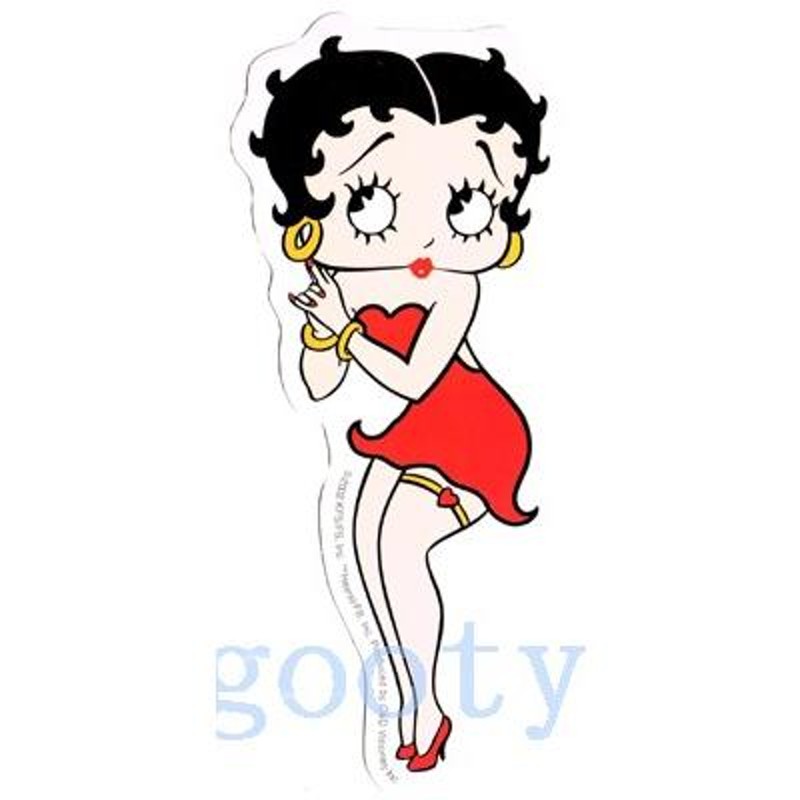 ベティー（ベティ）ブープ BETTY BOOP ステッカー シール キュートなベティー♪ | LINEブランドカタログ