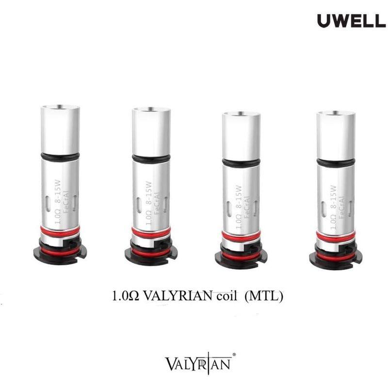 UWELL Valyrain  Valyrain SE Pod Systerm 電子タバコの交換用ポッドコイル 4個パック メッシュコイル（