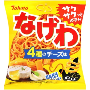 (即期良品)Tohato東鳩 手指圈圈餅-起司風味 53g