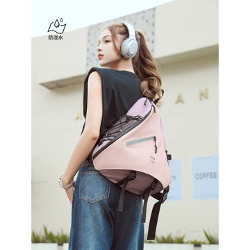 (免運)騎行斜挎包三點固定弓箭包女戶外運動單肩包山系小包放13寸電腦包