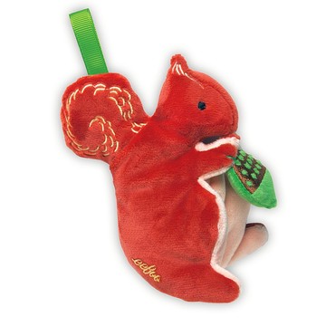 eeBoo 手搖鈴 - Squirrel Rattle Rattle 松鼠