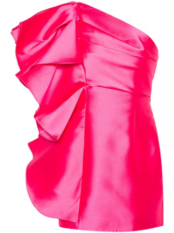 Solace London - The Rio mini dress - women - Polyester/Elastane - 10 - Pink