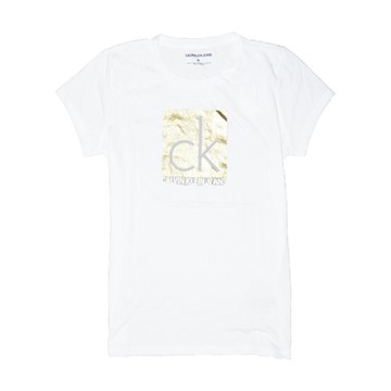 Calvin Klein CK 女 短袖 T恤 白 2348