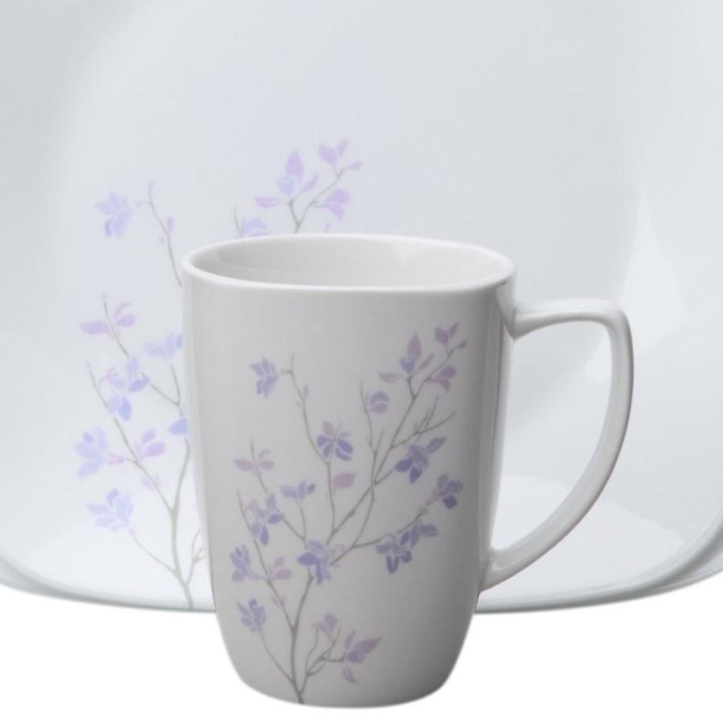 コレール スクエアー ディナーウェアー ジャカランダ 食器３２点セット Corelle Square 32-Piece Dinnerware Set,  Jacaranda, Service for 8 | LINEブランドカタログ