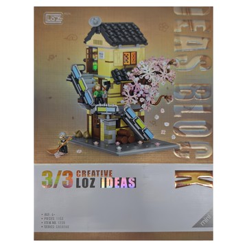 LoZ 日式民宿 積木玩具 6歲以上  1盒