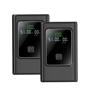 【MCK】MCK-NB35 10000mah 顯示屏行動電源組｜黑+黑