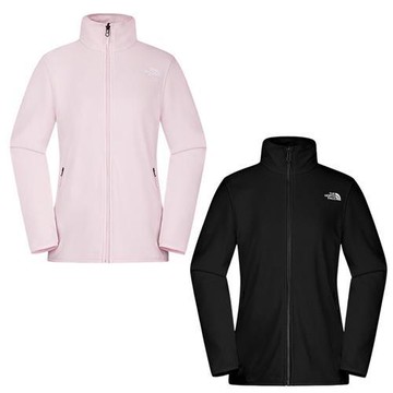 The North Face 北面 立領抓絨外套 女裝 粉/黑 NF0A8FJUBP6/NF0A8FJUJK3
