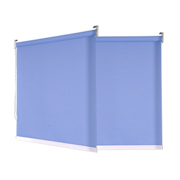 【優選百貨】百葉窗簾辦公室陽臺遮陽隔熱卷軸窗簾 定制加厚滌綸面料卷簾定製聯繫客服