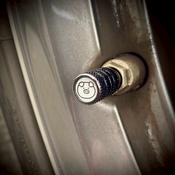 反光屋FKW fiddle k1 RTS JETSL158 NEW MANY 小豬 輕量化 反光氣嘴蓋 1組包含2顆