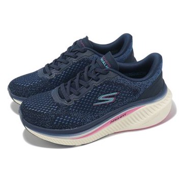 Skechers 健走鞋 Go Walk Max Cushioning Arch 寬楦 女鞋 藍 紫 厚底 運動鞋 125581WNVPR