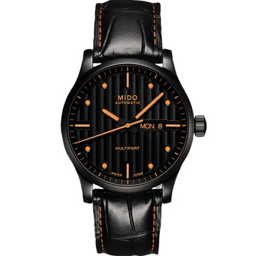 MIDO 美度 Multifort 先鋒系列典藏機械錶-黑/42mm M0054303605180