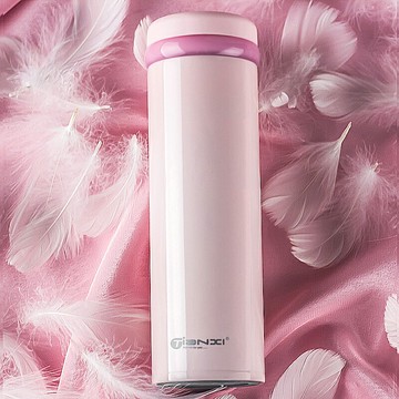 天喜保溫杯女 便攜創意帶蓋水杯韓國男不銹鋼茶杯學生可愛杯子