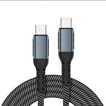UniSync Type-C 5A 100W PD筆電超極速快充電傳輸線 黑/2M