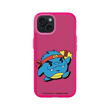 iPhone 15 Clear 粉漾桃 - Paiheme Studio - Pocket Kaiju