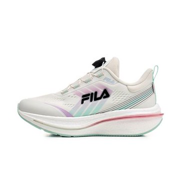 Fila Meteor [5-J903Y-460] 女 慢跑鞋 跑鞋 路跑 旋鈕 免綁帶 米