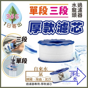 【水龍頭過濾專用 厚款濾芯】濾芯 水龍頭 過濾 濾心 花灑 廚房水龍頭 節水器 水龍頭濾心 除氯 除氯球 洗臉台 洗手台