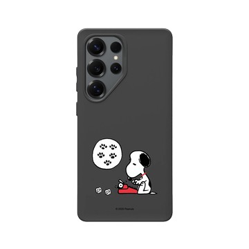 Galaxy S25 Ultra SolidSuit 黑 - 史努比 Snoopy - Work from home