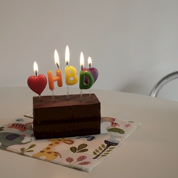 【芽米栗】最快隔日到 慶生蠟燭 HBD蠟燭 生日蠟燭 造型蠟燭 蛋糕蠟燭 蛋糕裝飾生日快樂 生日插牌 生日道具 蛋糕裝飾