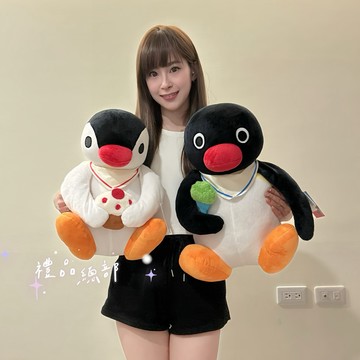 【禮品總部】現貨|實拍 企鵝家族大娃娃 正版 企鵝娃娃 PINGU 企鵝家族玩偶 企鵝抱枕 pinga 企鵝大娃娃