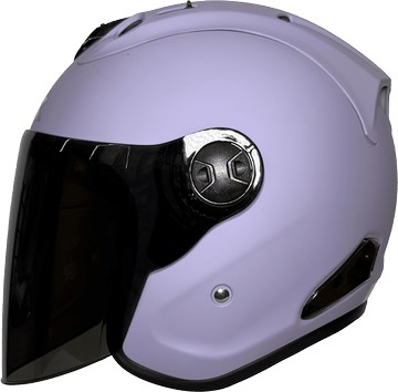 cbr s90 素色 平浪漫紫 內襯全可拆洗 半罩 安全帽