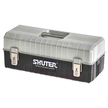 SHUTER 樹德 雙層工具箱 TB-402 專業用 附2層分類層 金屬扣環  440 x 207 x 170mm  1個