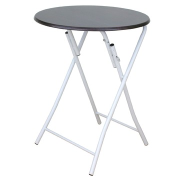 【頂堅】耐重型-圓形折疊桌/摺疊洽談桌/休閒露營桌/擺攤拜拜桌-三色原木色