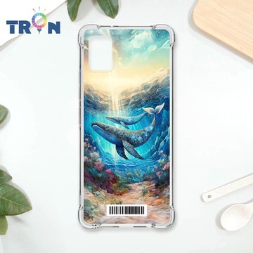 TRON 三星 A51 大海土豪鯨魚系列 四角防摔載具殼 軟殼 手機殼