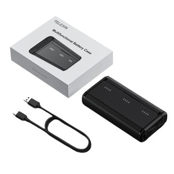 【台南現貨】Gopro 12 11 10 9 充電器 三充充電器 電池收納盒 泰迅 TELESIN