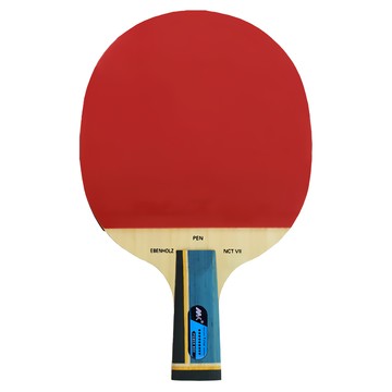 MK 高級乒乓球拍  紅色  長柄握把橫拍/短柄握把直拍  260 x 151 x 60mm  1個