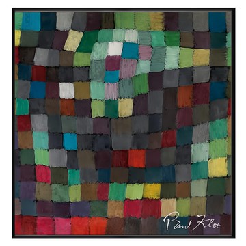 菠蘿選畫所 保羅・克利 五月畫 方 AVAR6636B  60 x 60cm  黑色