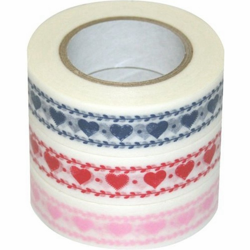 D Tape 印刷柄マスキングテープ 15mm 3本パック Ch Dt15 3p 15 代引不可 通販 Lineポイント最大0 5 Get Lineショッピング