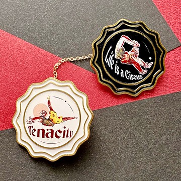 【人生馬戲團系列】【Tenacity】胸針