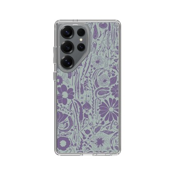 Galaxy S25 Ultra Clear 透明 - Flower Press Stuido - 莊園私藏