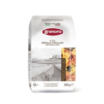 Granoro 義大利彩色蝴蝶麵 500g