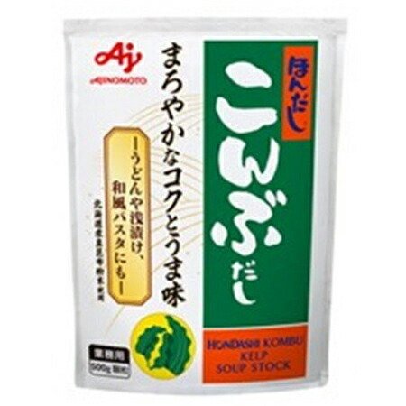 AJINOMOTO　味の素　ほんだし　こんぶだし　500g×12袋