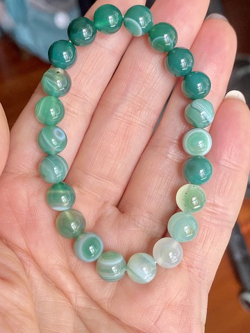 特價中蠶絲瑪瑙漸層色系手鍊手串