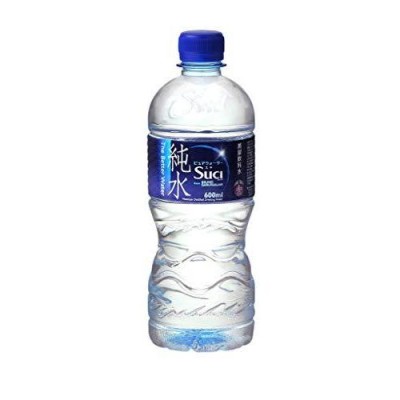 【蒸留飲料水】ピュアウォーター SUCI（スチ）純水 1ケース（600ml×24本）/ ハラル認証