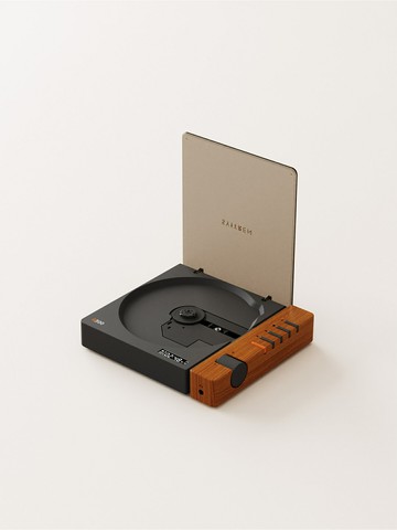 syitren賽塔林cd機R300復古藍牙聽專輯純cd播放機便攜木紋高音質【宜家良品百貨】