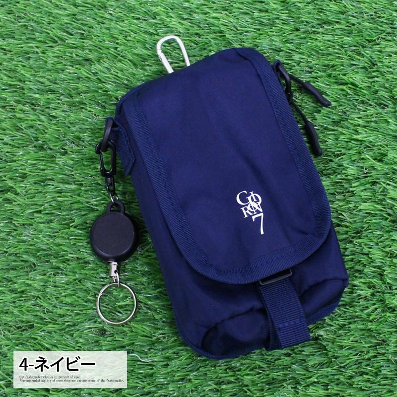 新品マルボンMalbonゴルフポーチ　ボール掛けバッグ　距離計　収納 MALBON GOLF☆正規品☆ボールマーカー付 距離計ケース/安心追跡