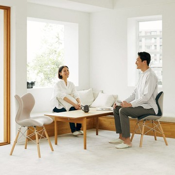 Style Chair PM 健康護脊座椅 雲感款 奶油白/沉靜黑 (餐椅/工作椅/休閒椅) 奶油白
