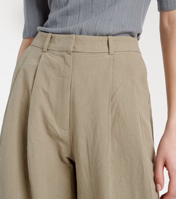 Proenza Schouler White Label Helena cotton-blend wide-leg pants