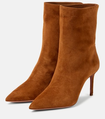 Aquazzura Matignon suede booties
