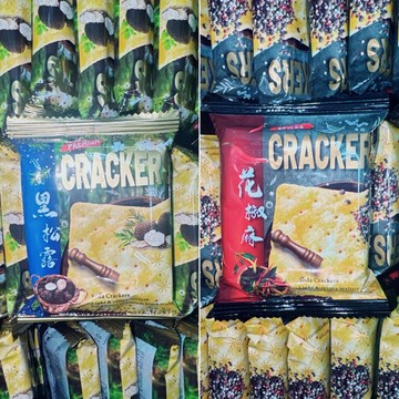 【粿女兒商行】🔥現貨 黑松露蘇打餅/椒麻味蘇打餅 24g 餅乾 零食