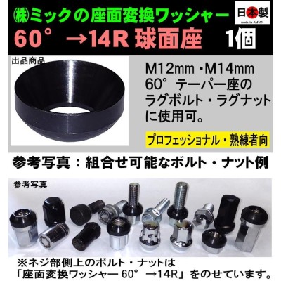 M14x1.5 球面アルミ製ホイールナット ブラック 袋 ポルシェ 20個球状