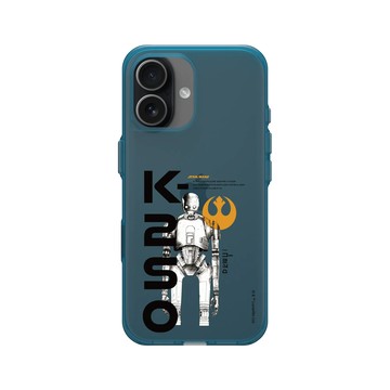 iPhone 17 Clear (相機按鈕) 夜幕藍 - 迪士尼-星際大戰 Star Wars - K2SO 2-俠盜一號